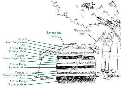 Compost manure